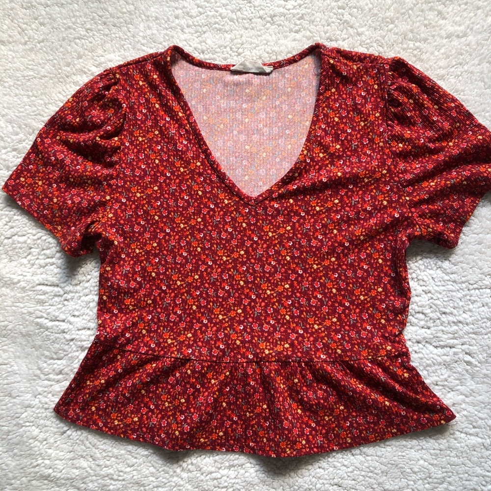 Floral blouse